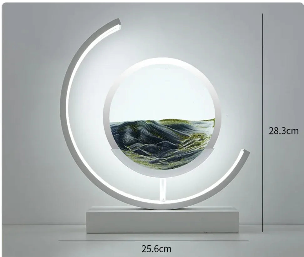 Hourglass Table Lamp