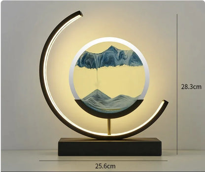 Hourglass Table Lamp