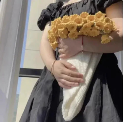 Handmade Rose Bouquet Blanket