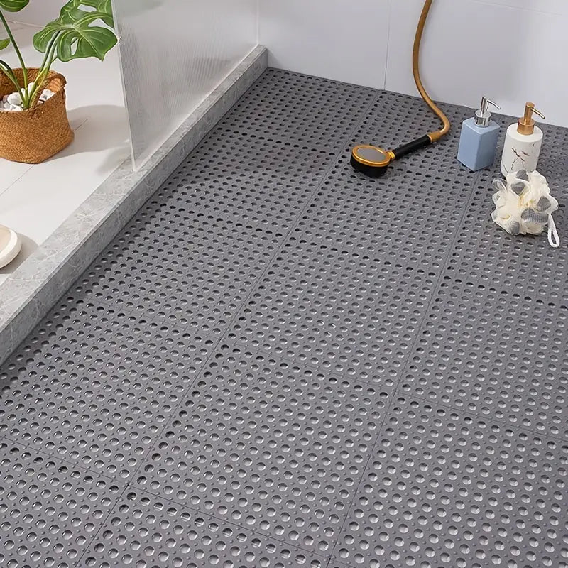 Non-slip DIY Splicing Bath Mat for Bathroom Use