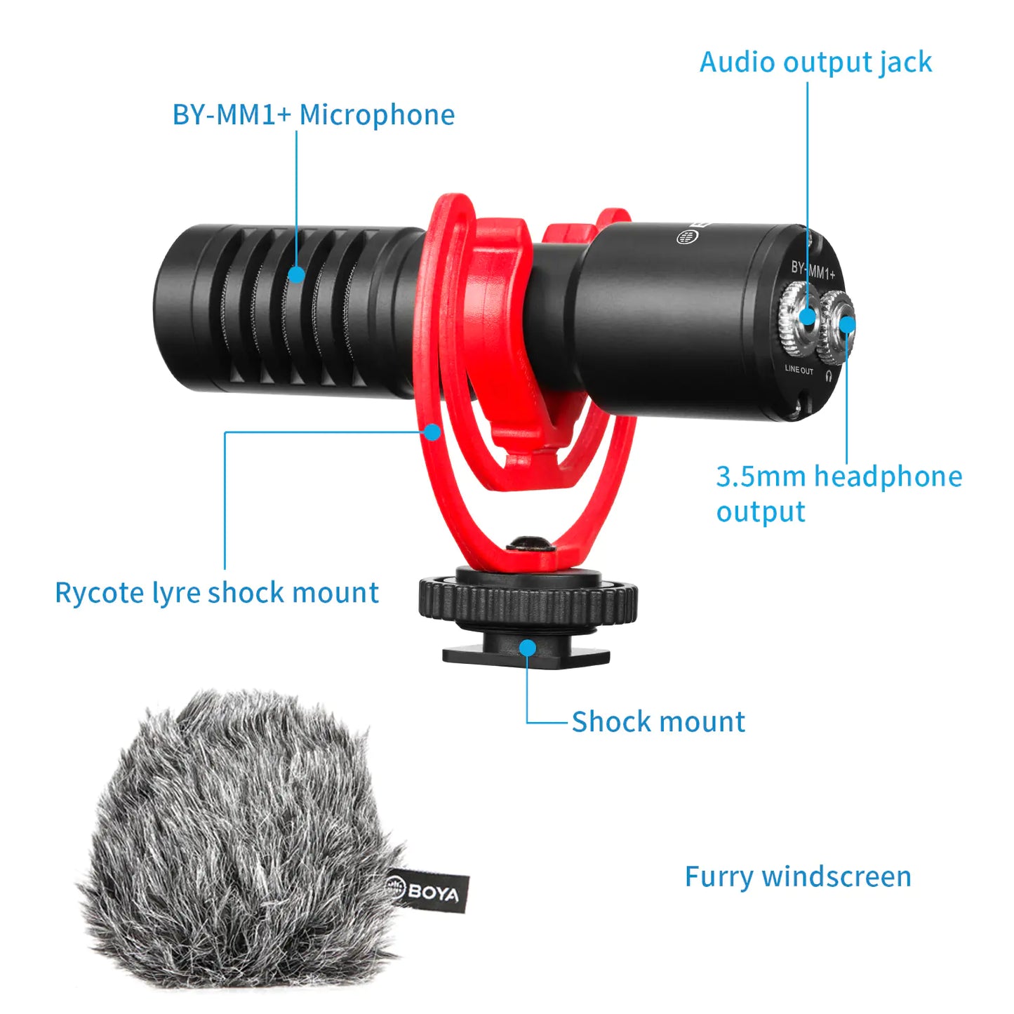 Professional Mini Condenser Microphone for PC & iPhone
