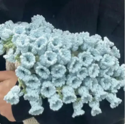 Handmade Rose Bouquet Blanket