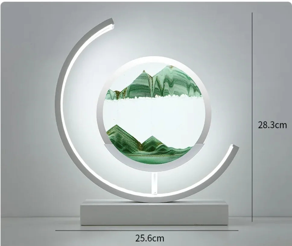 Hourglass Table Lamp