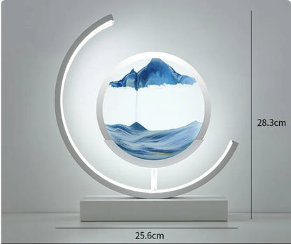 Hourglass Table Lamp