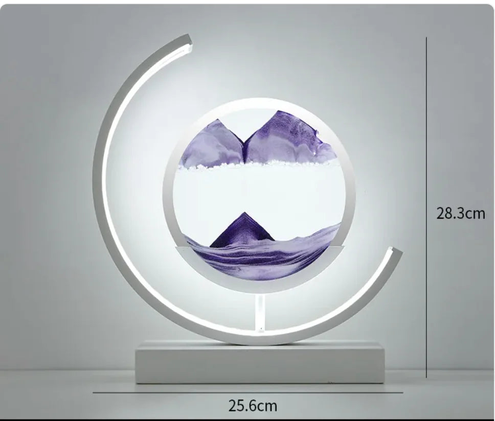 Hourglass Table Lamp