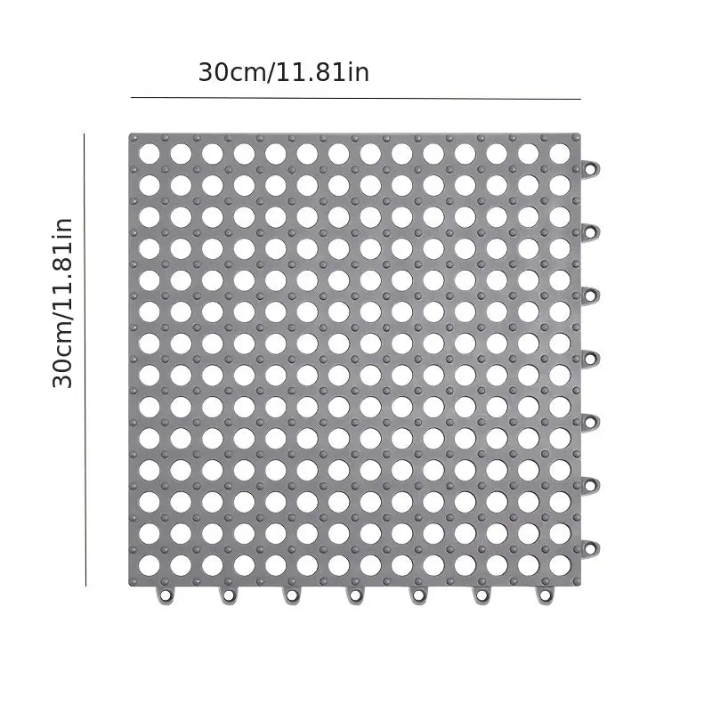 Non-slip DIY Splicing Bath Mat for Bathroom Use