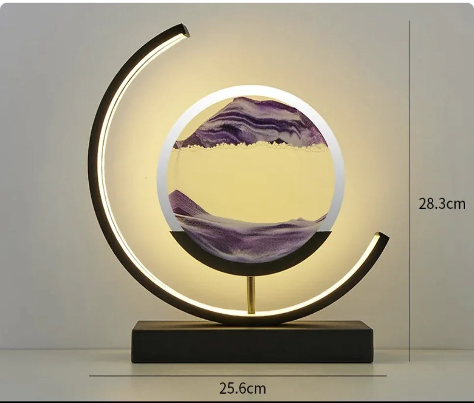 Hourglass Table Lamp