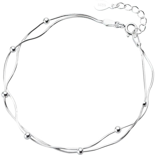 Stylish Double-Layer Bracelet for Everyday Wear