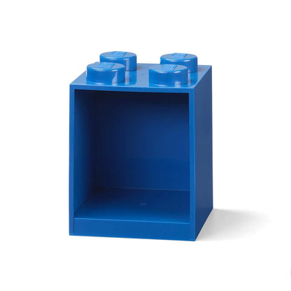 Room Copenhagen Lego Brick Shelf 4 Stud Blue