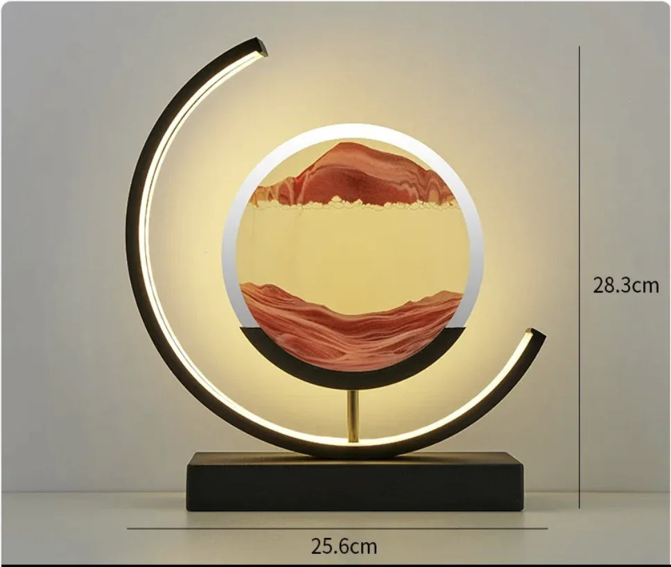 Hourglass Table Lamp