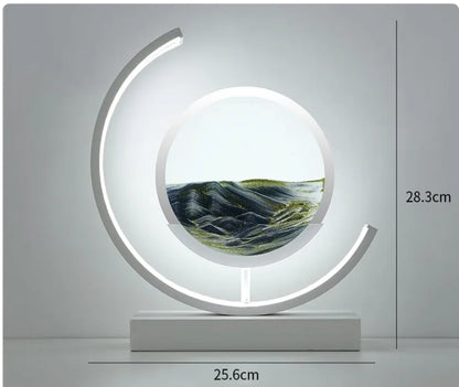 Hourglass Table Lamp