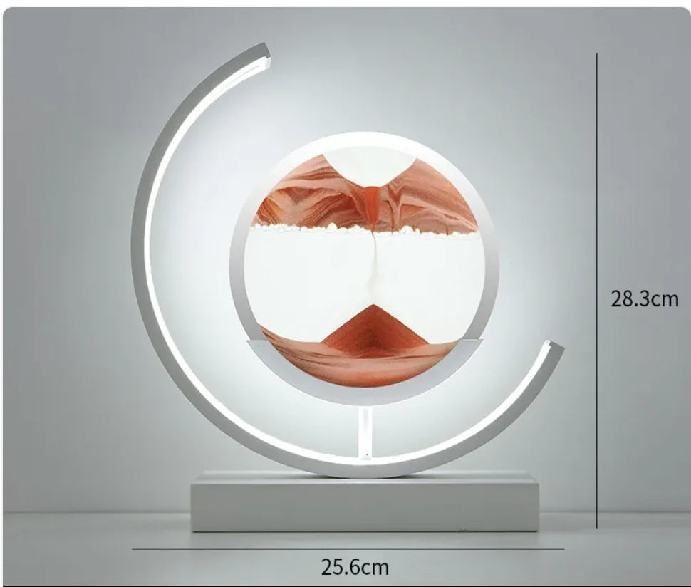 Hourglass Table Lamp