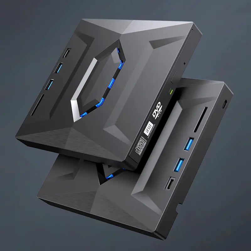 5-in-1 USB 3.0 Type-C External DVD Drive for Laptops