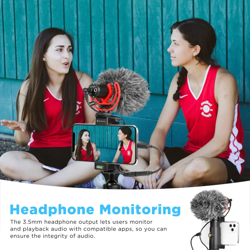 Professional Mini Condenser Microphone for PC & iPhone