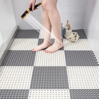 Non-slip DIY Splicing Bath Mat for Bathroom Use